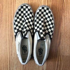 Checkered Vans